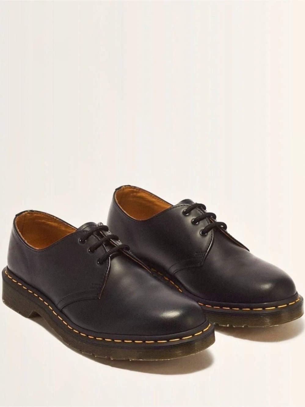 Dr. Martens 1461 Bex Smooth Leather Oxford Shoes Bex Black Leather Oxford